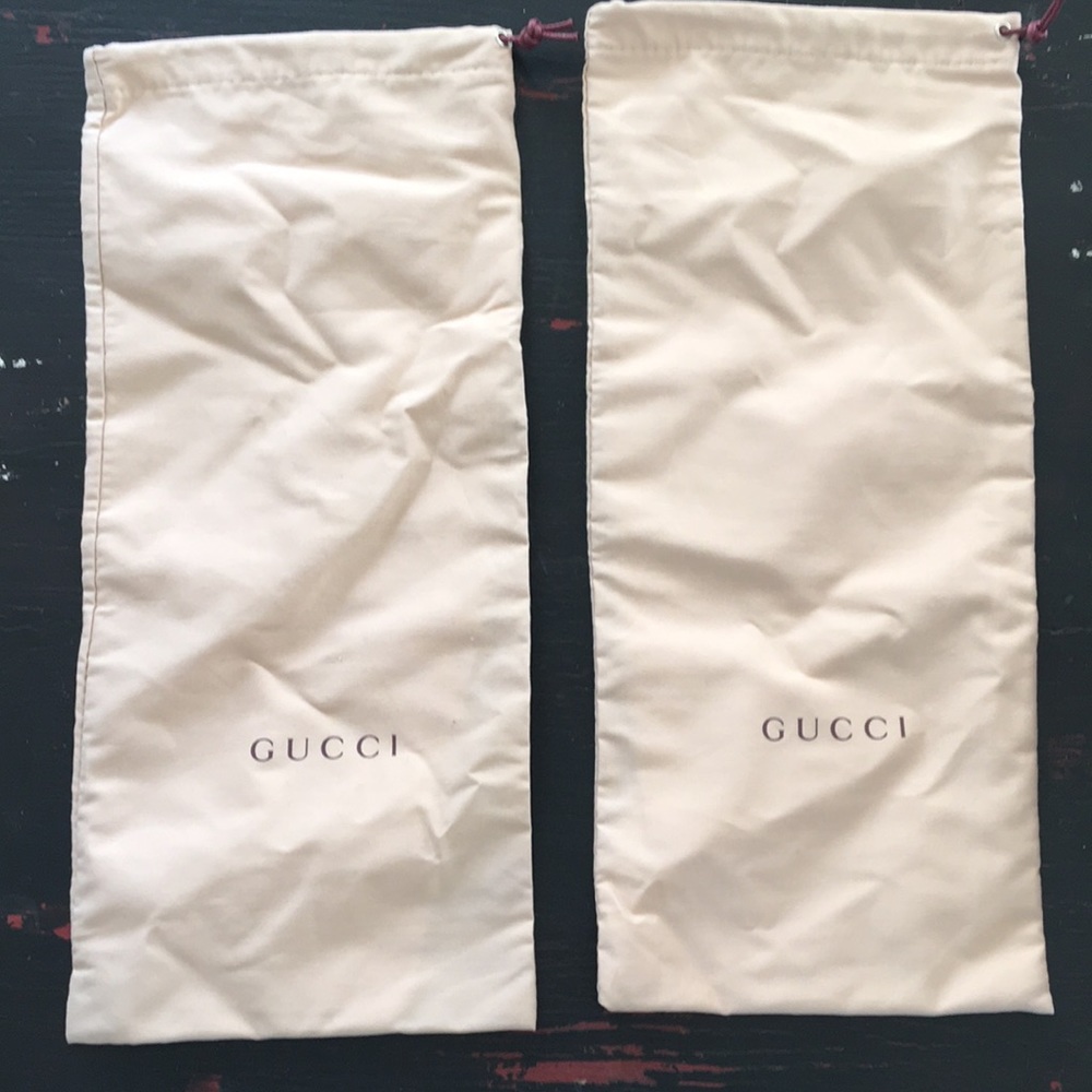 Gucci Shoe dust bags